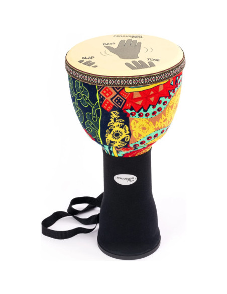Slap Djembe 10" Preafinado Percussion Plus PP-6632