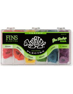 Caja 216 Púas Dunlop 4141 Tortex Fins