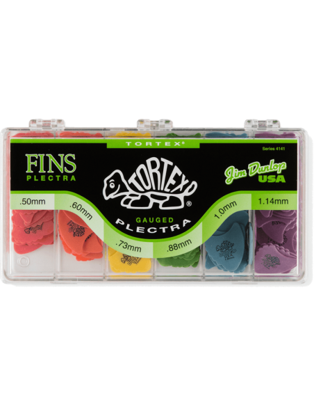 Caja 216 Púas Dunlop 4141 Tortex Fins