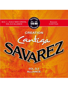 Juego Savarez Creation Cantiga Roja Clasica 510-MR