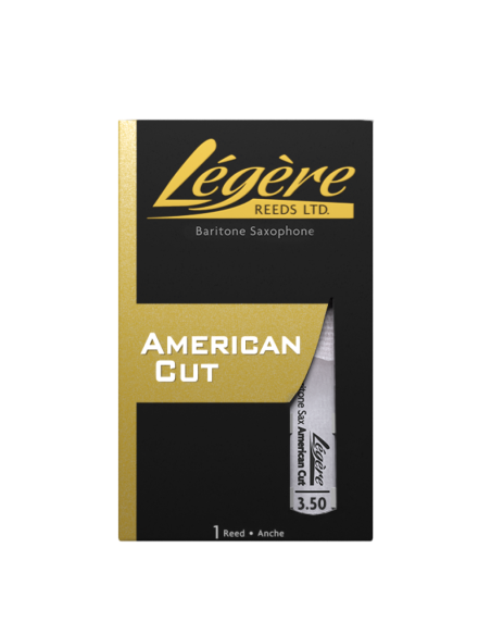 Caña Saxo Barítono Legere American Cut 3½