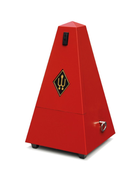 Metrónomo Wittner 845201 Designer Series Decorado Rojo Oscuro