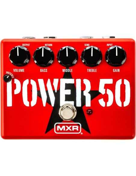 Pedal Dunlop MXR TBM-1 Tom Morello Power 50 Overdrive