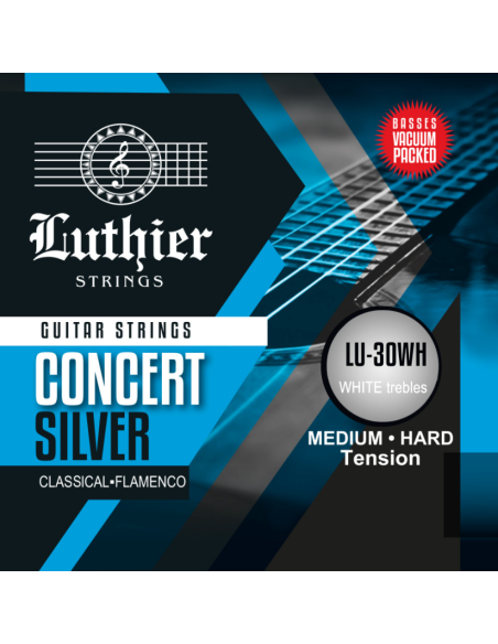 Juego Cuerdas Luthier 30 White Clásica LU-30WH
