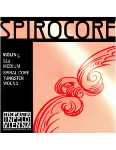 Cuerda 4 Violín Thomastik Spirocore S-16 Wolframio