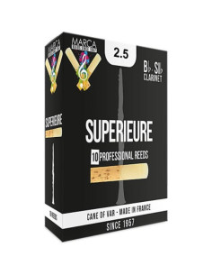 Caja 10 Cañas Clarinete Marca Superieure 2½