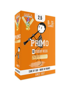 Caja 10 Cañas Clarinete Marca Primo 2½