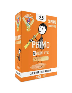 Caja 10 Cañas Saxo Soprano Marca Primo 2½