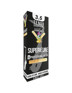 Caja 5 Cañas Saxo Tenor Marca Superieure 3½