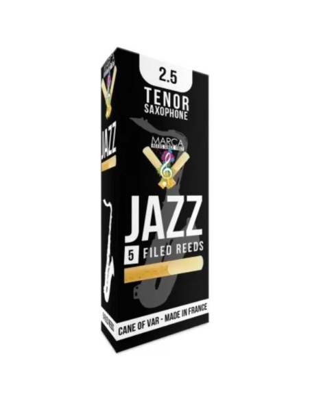 Caja 5 Cañas Saxo Tenor Marca Jazz Filed 2½