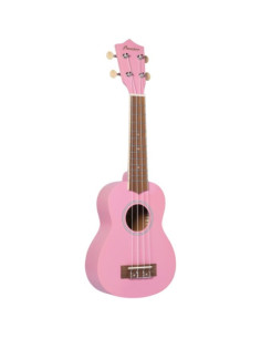 Ukelele Soprano Bamboo BE-LPK Studio Light Pink