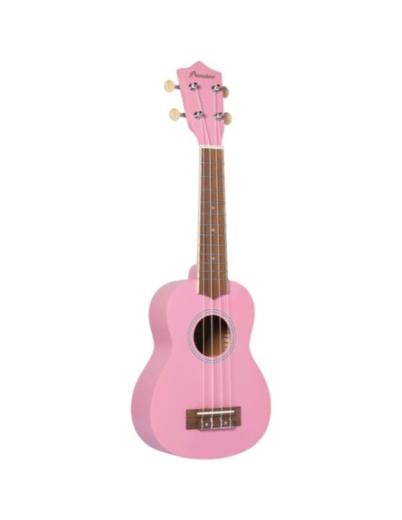 Ukelele Soprano Bamboo BE-LPK Studio Light Pink