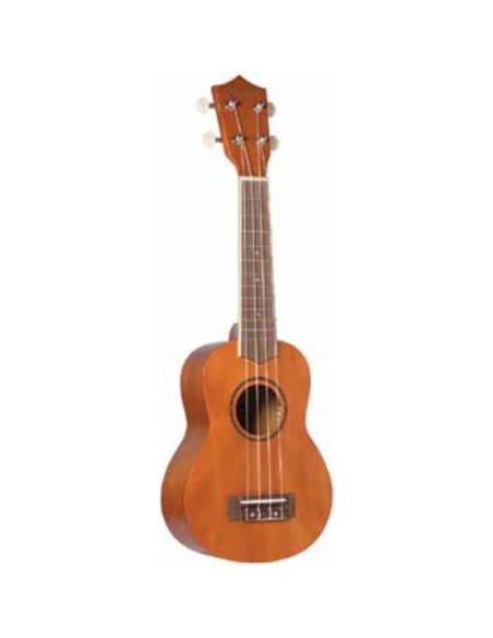 Ukelele Soprano Bamboo BE-BR Studio Brown