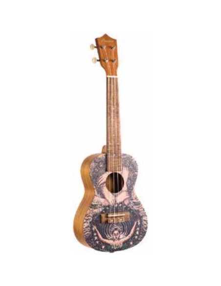 Ukelele Soprano Bamboo B1E-FR22 Freedom´22