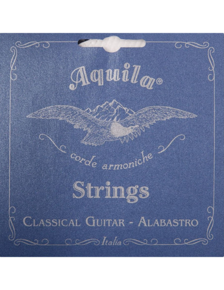 Juego Cuerdas Guitarra Clásica Aquila 20-C Alabastro Tensión Superior