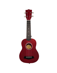 Ukelele Soprano Bones SP200S-RD Linden Rojo Satinado