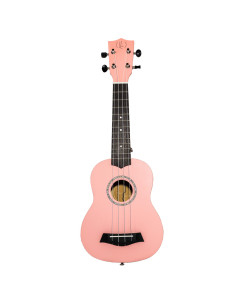 Ukelele Soprano Bones SP200S-PK Linden Rosa Satinado