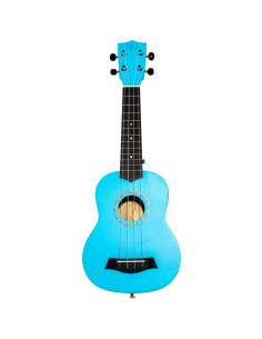 Ukelele Soprano Bones SP200S-LB Linden Azul Cielo Satinado