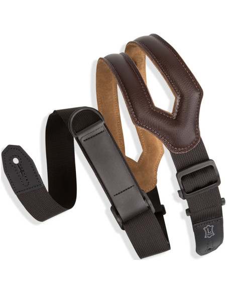 Correa Levy's MRHSS-DBR Specialty Series Ergonomic Leather Marrón 3"