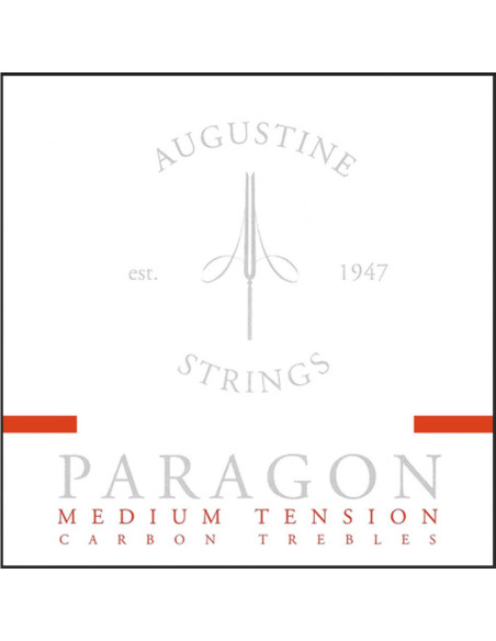 Juego Cuerdas Guitarra Clásica Augustine Paragon Roja