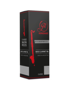 Caja 5 Cañas Clarinete Bajo Gonzalez Classic 2