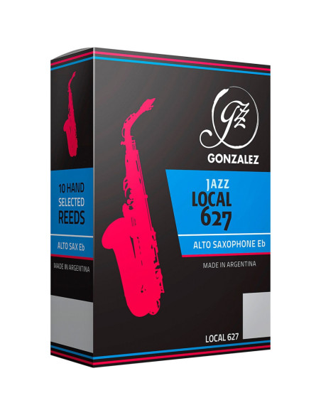 Caja 10 Cañas Saxo Alto Gonzalez Local 627 Jazz 3½