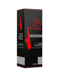 Caja 5 Cañas Saxo Tenor Gonzalez Classic 1½
