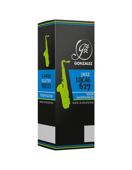 Caja 5 Cañas Saxo Tenor Gonzalez Local 627 Jazz 2½