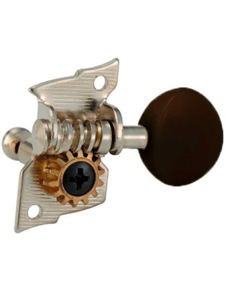 Clavijero Ukelele Luthier UKL227N-SB Cromado 2+2