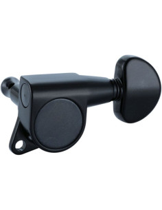 Clavijero Acustica/Eléctrica Luthier J333B-D7B Negro 3+3