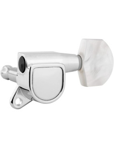 Clavijero Acustica/Eléctrica Luthier J233C-P8W Cromado 3+3