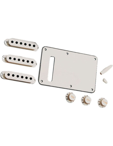 Kit Accesorios Fender Stratocaster Crema 099-1368-000