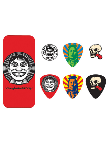 Lata 6 Púas Dunlop JVHPT-01M Hamersveld Jonny Face