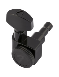 Clavijero Eléctrica Fender Strato/Tele Bloqueo Negro 099-0818-400