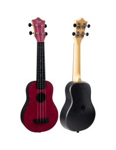 Ukelele Soprano Flight TUS-65 Travel Ruby