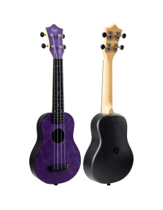 Ukelele Soprano Flight TUS-65 Travel Amethyst