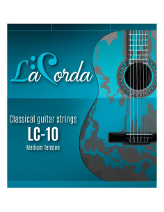 Juego Cuerdas La Corda LC-10 Medium Tension