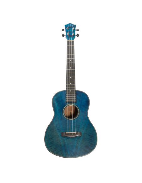 Ukelele Baritono Bones SP650B-BL Okume Azul Brillo