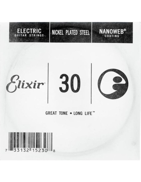 Cuerda Eléctrica Elixir Nanoweb 030E