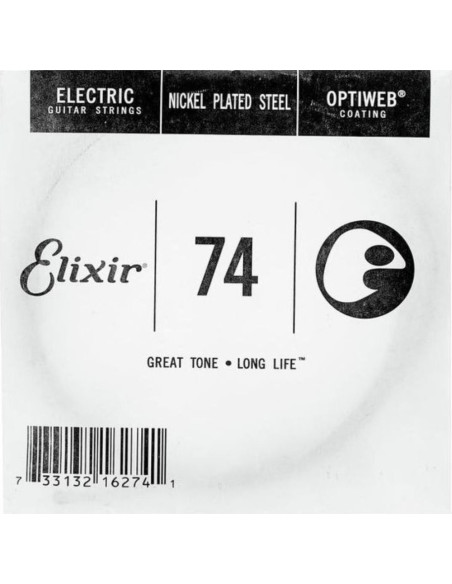 Cuerda Eléctrica Elixir Optiweb 074E