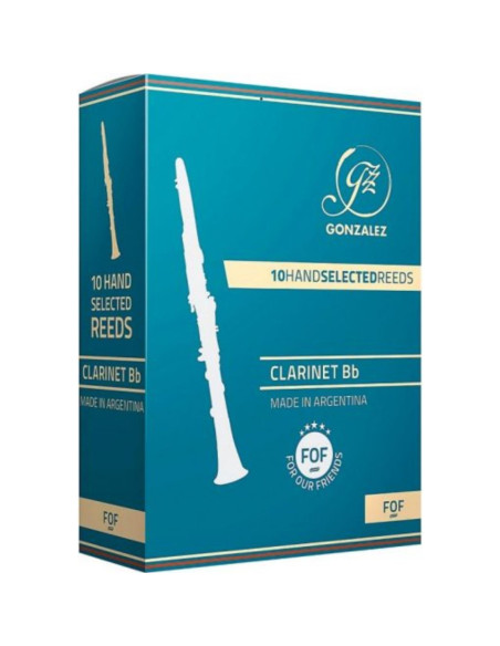 Caja 10 Cañas Clarinete Gonzalez FOF 3