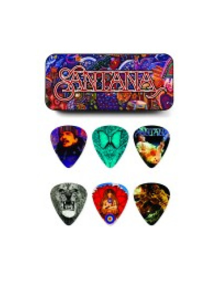 Lata 6 Púas Dunlop SANPT-01M Santana Medium