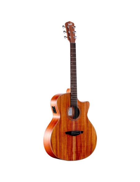 Guitarra Acústica Veelah VGAC-Koa-E Cutaway Electrificada